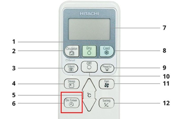 Cách tắt hẹn giờ cho máy lạnh Hitachi Cách tắt hẹn giờ cho máy lạnh Hitachi