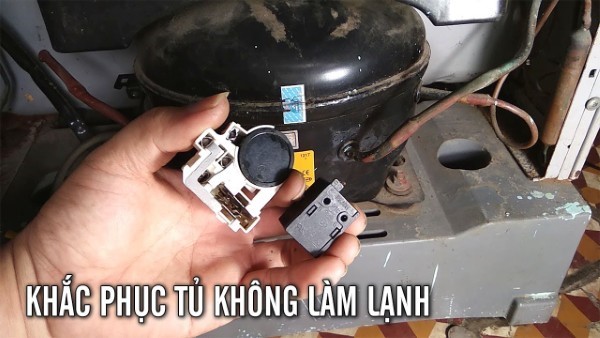 Khi tủ lạnh không hoạt động và điện không tới rơle