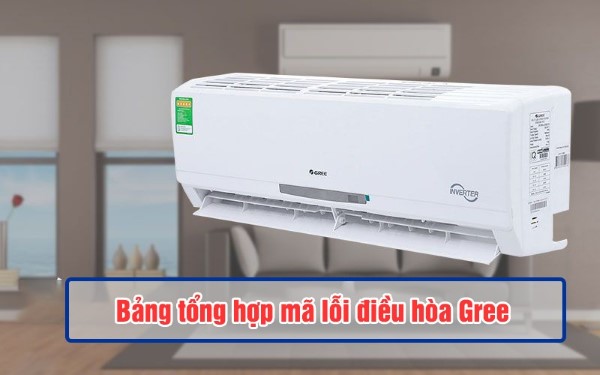 Bảng mã lỗi máy lạnh Gree dòng Change Bảng mã lỗi máy lạnh Gree dòng Change