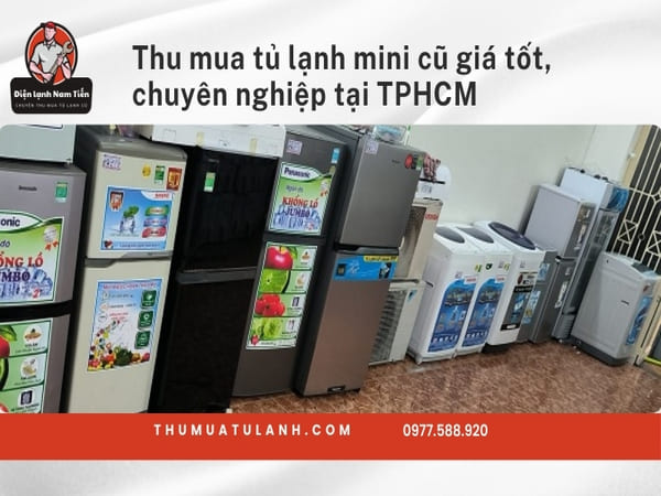 Vì sao nên chọn dịch vụ thu mua tủ lạnh mini cũ của Thumuatulanh.com?
