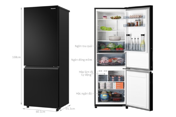 Bảng so sánh chi tiết kích thước tủ lạnh 300 lít