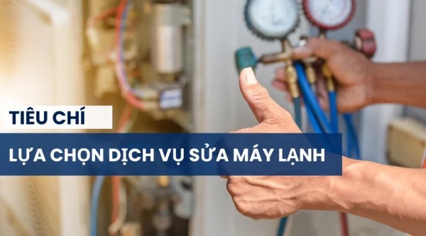 Tiêu chí lựa chọn dịch vụ sửa máy lạnh quận Tân Phú