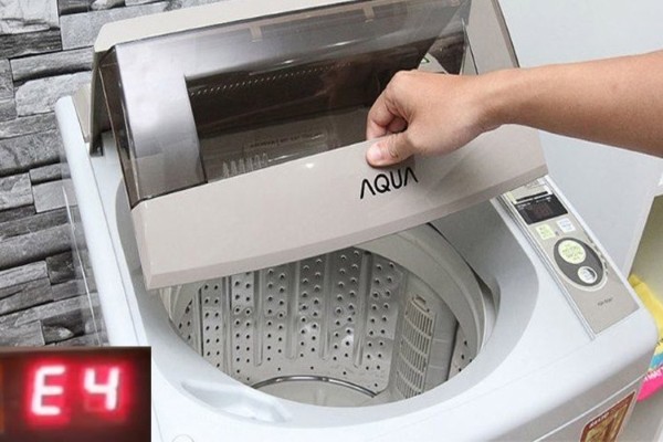 Những kinh nghiệm hạn chế lỗi E4 máy giặt Aqua hiệu quả