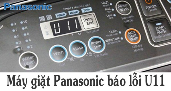 Máy giặt Panasonic báo lỗi U11