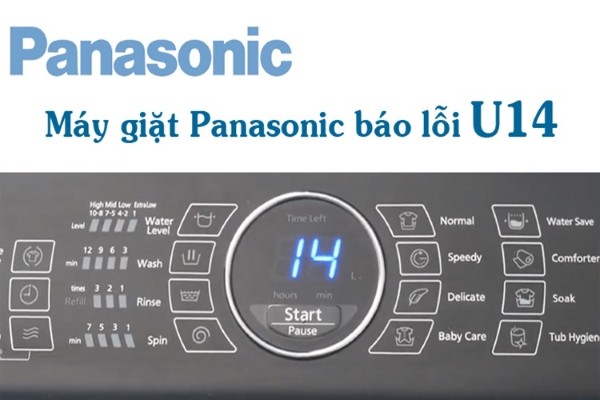 Các câu hỏi thường gặp về máy giặt Panasonic báo lỗi U14