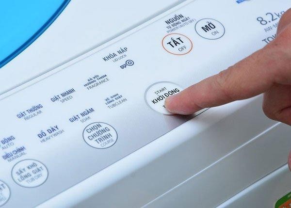 Cách reset máy giặt Toshiba với nút nguồn
