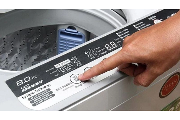 Cách khắc phục lỗi U12 máy giặt Panasonic bằng cách reset máy Cách khắc phục lỗi U12 máy giặt Panasonic bằng cách reset máy